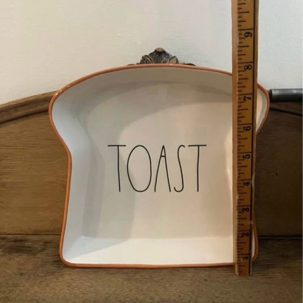 Rae Dunn Toast Plate Large